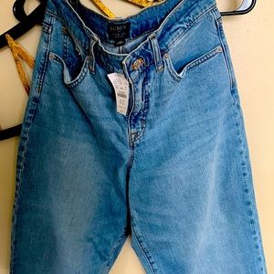 J crew wide leg crop size 28.